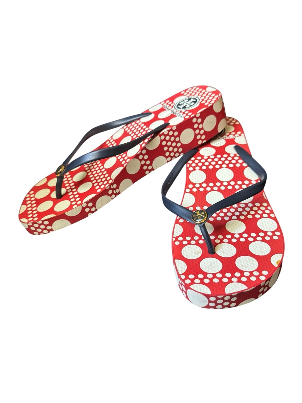 Tory Burch Tandie Wedge Flip Flops